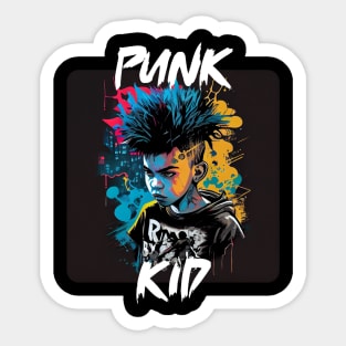 Graffiti Style - Cool Punk Kid 9 Sticker